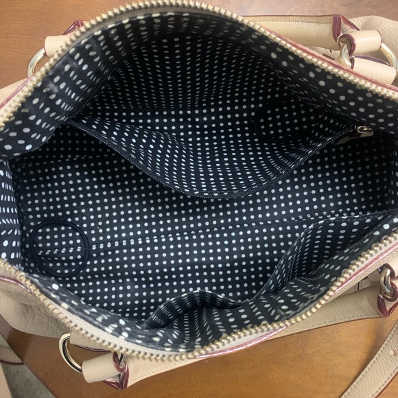 Kate Spade Leather Cream Colored Purse - Picture 5 of 7